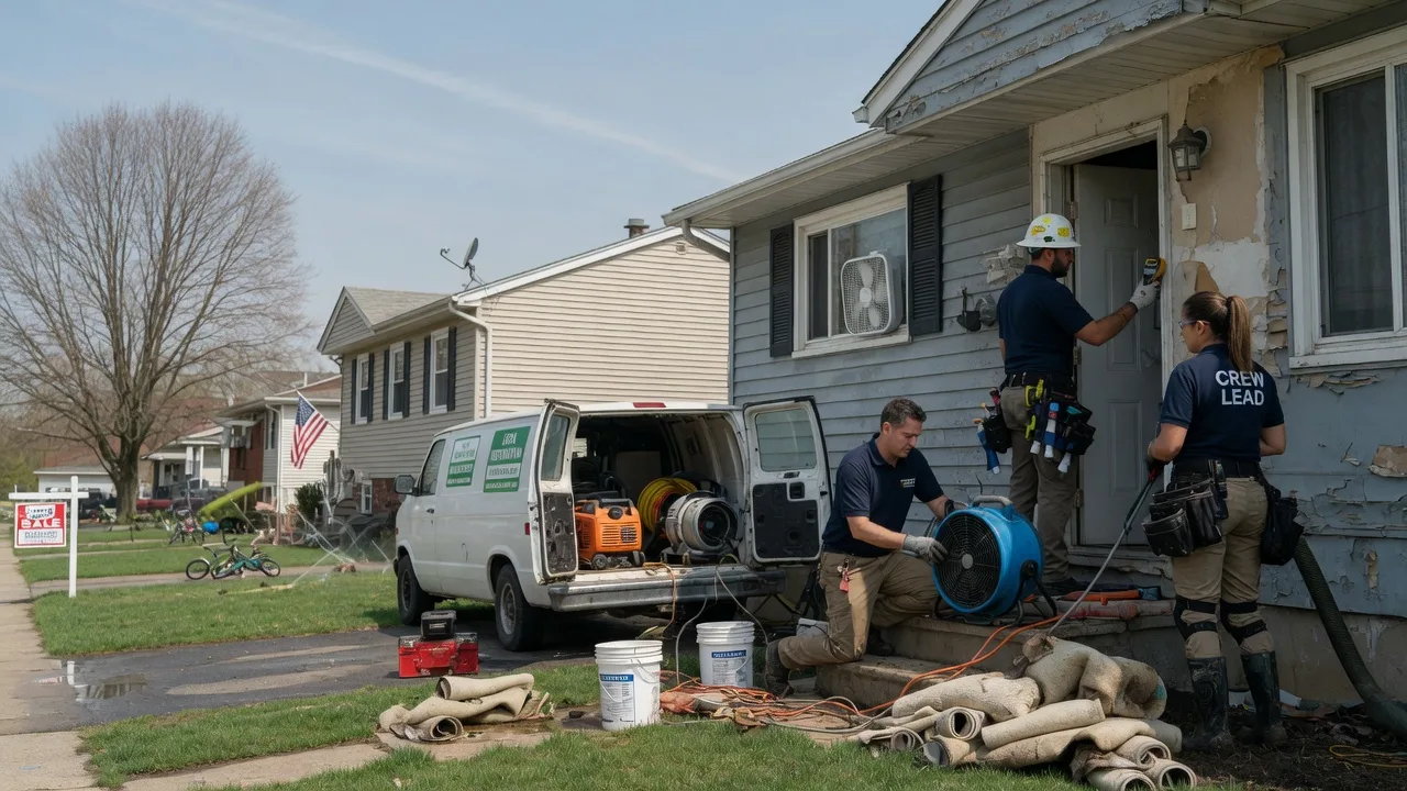 Flood Cleanup in Ohlman, IL near me
